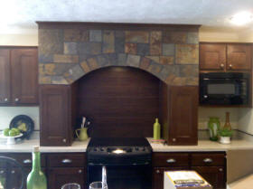 Natural Slate Kitchen Arch