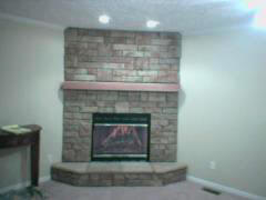 CLASSIC FIELDSTONE WITH SPECIAL RAISED HEARTH