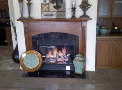 ARCH SURR W  BLACK MARBLE