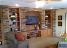 4pc Southern Ledge Entertainment Center