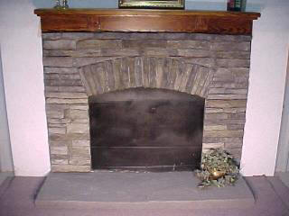 Appalachian Surround With Georgian Mantel